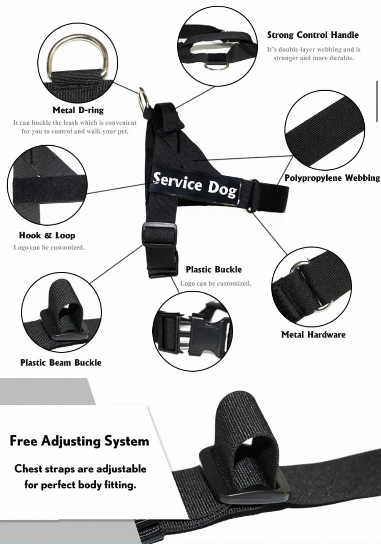 BillieG Personalised Easy Fit Harness