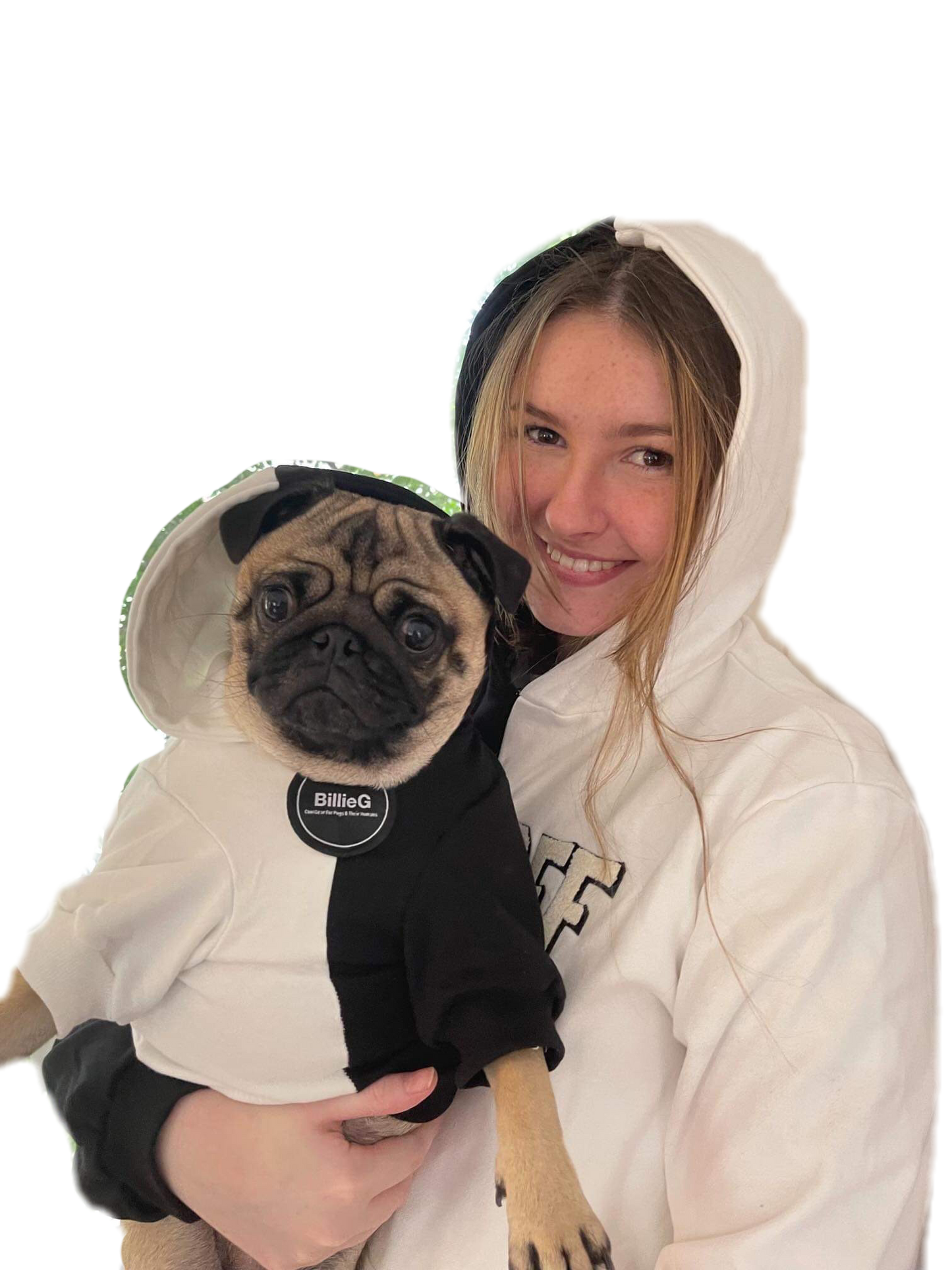 BillieG BFF 2 Tone Hoodies for Humans